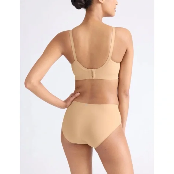 Knix Good to Go Seamless Bra Warm Sand Size XXL - Picture 14 of 14